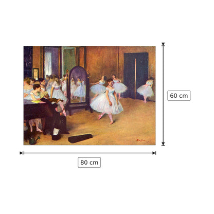 The dance hall - Degas Edgar - cm 80x60 - Pannello in MDF