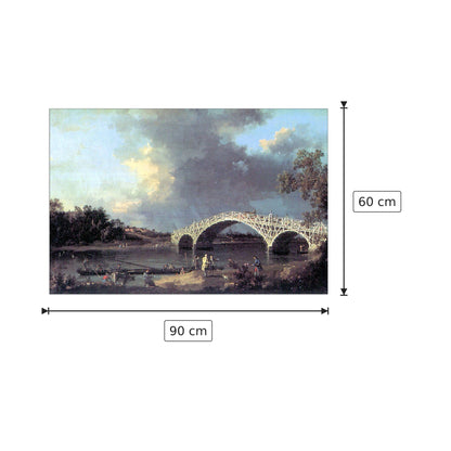 Bridge - Canaletto - cm 90x60 - Pannello in MDF