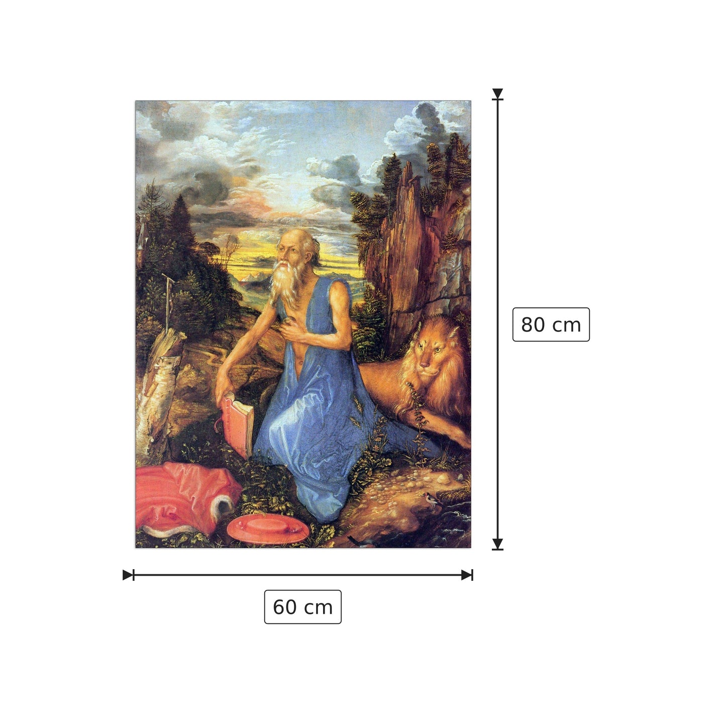 Jerome Bubender - Albrecht Dürer - cm 60x80 - Pannello in MDF