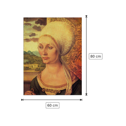 Elsbeth Tucher - Albrecht Dürer - cm 60x80 - Pannello in MDF