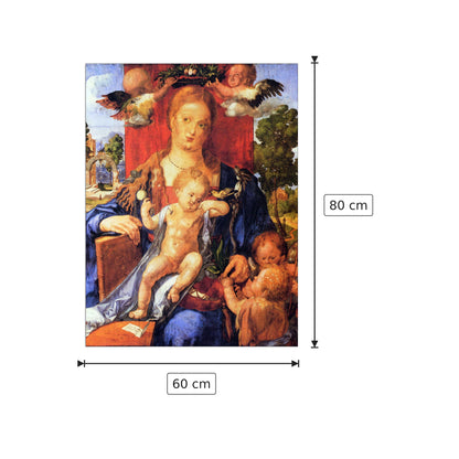 Madonna - Albrecht Dürer - cm 60x80 - Pannello in MDF
