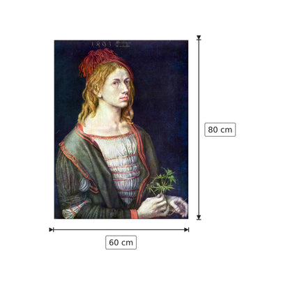 Self Portrait 3 - Albrecht Dürer - cm 60x80 - Pannello in MDF