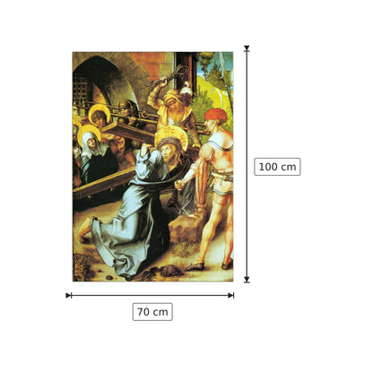 The seven Mary's pain - Crucifiction - Albrecht Dürer - cm 70x100 - Pannello in MDF