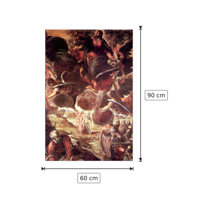 The Ascension - Tintoretto - cm 60x90 - Pannello in MDF
