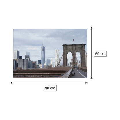 Brooklyn Bridge - Art Studio - cm 90x60 - Pannello in MDF