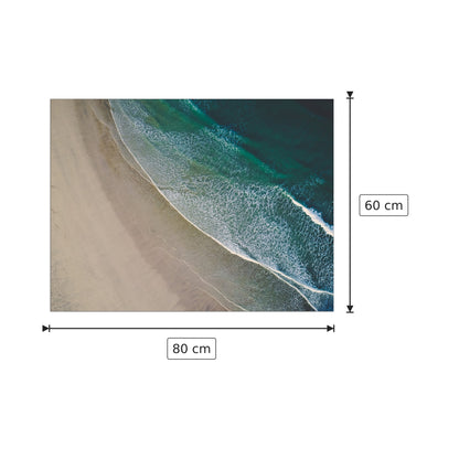Beach - Drew Collins - cm 80x60 - Pannello in MDF