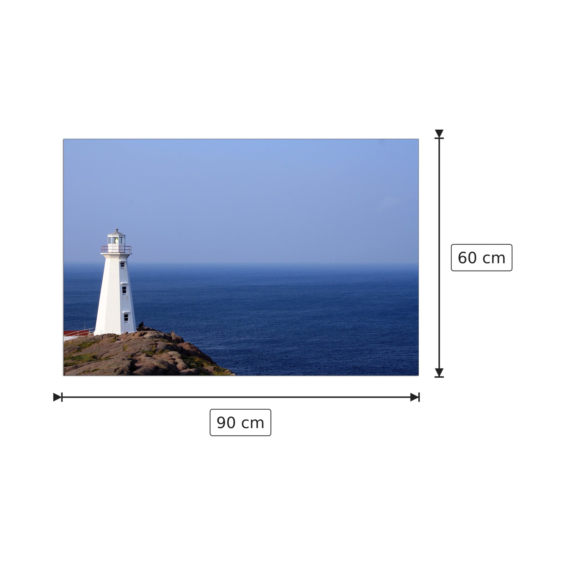 Lighthouse - cm 90x60 - Pannello in MDF