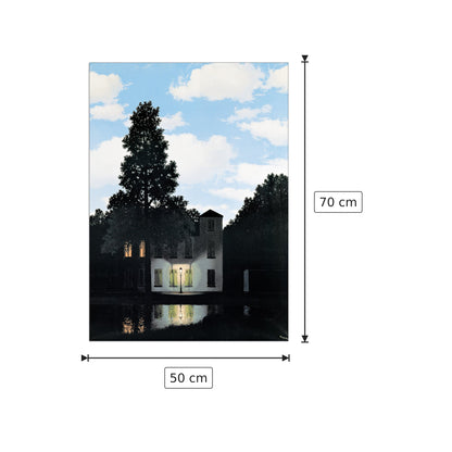 L'Empire des Lumières - MAGRITTE - cm 50x70 - Pannello in MDF