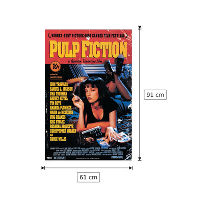 Pulp Fiction - NULL - cm 61x91 - Pannello in MDF