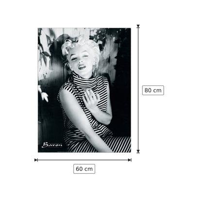 Marilyn Monroe, 1954 - BARON - cm 60x80 - Pannello in MDF