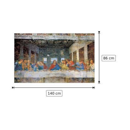 The Last Supper (Yesterday) - DA VINCI - cm 140x86 - Pannello in MDF