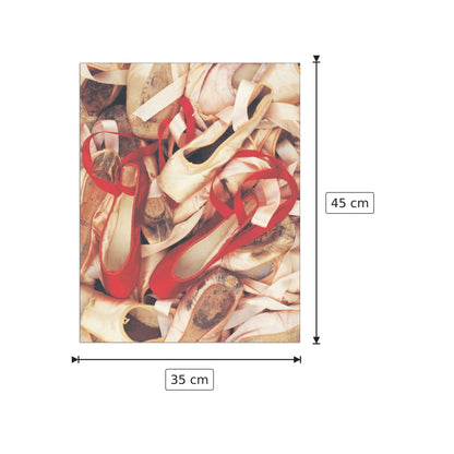 Satin Shoes - EDWARDS - cm 35x45 - Pannello in MDF