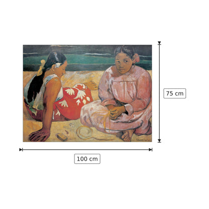 TAHITI FAMMES - GAUGUIN - cm 100x75 - Pannello in MDF