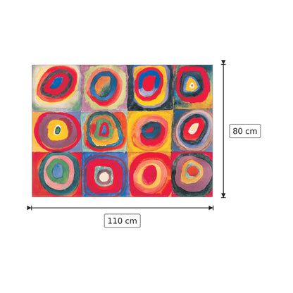Studio del colore - KANDINSKY - cm 110x80 - Pannello in MDF