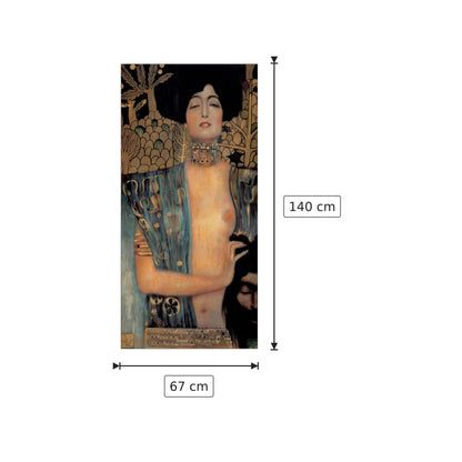 Judith II - KLIMT - cm 67x140 - Pannello in MDF