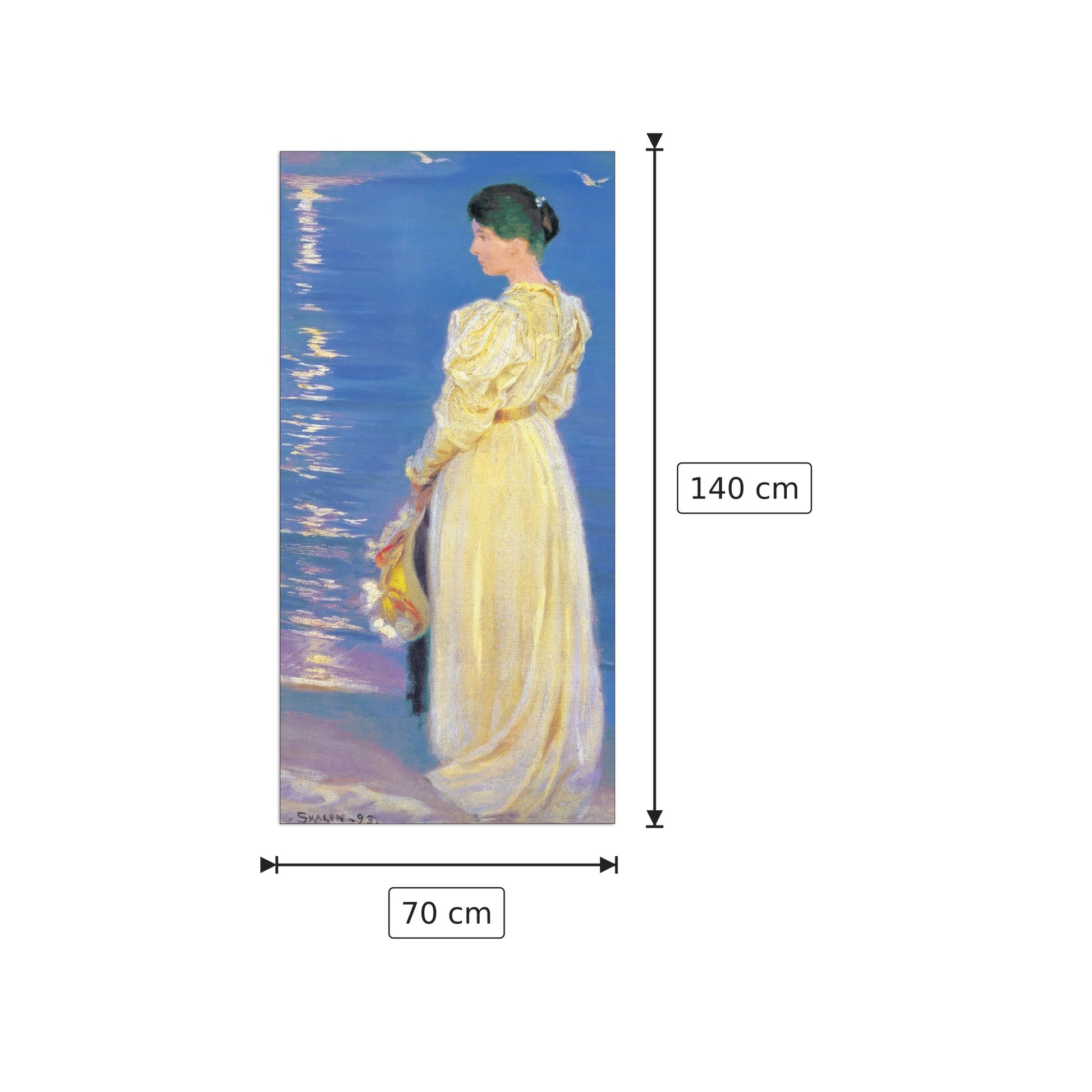Marie - KROYER - cm 70x140 - Pannello in MDF