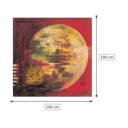 Abeja Blanca - LEYS - cm 100x100 - Pannello in MDF