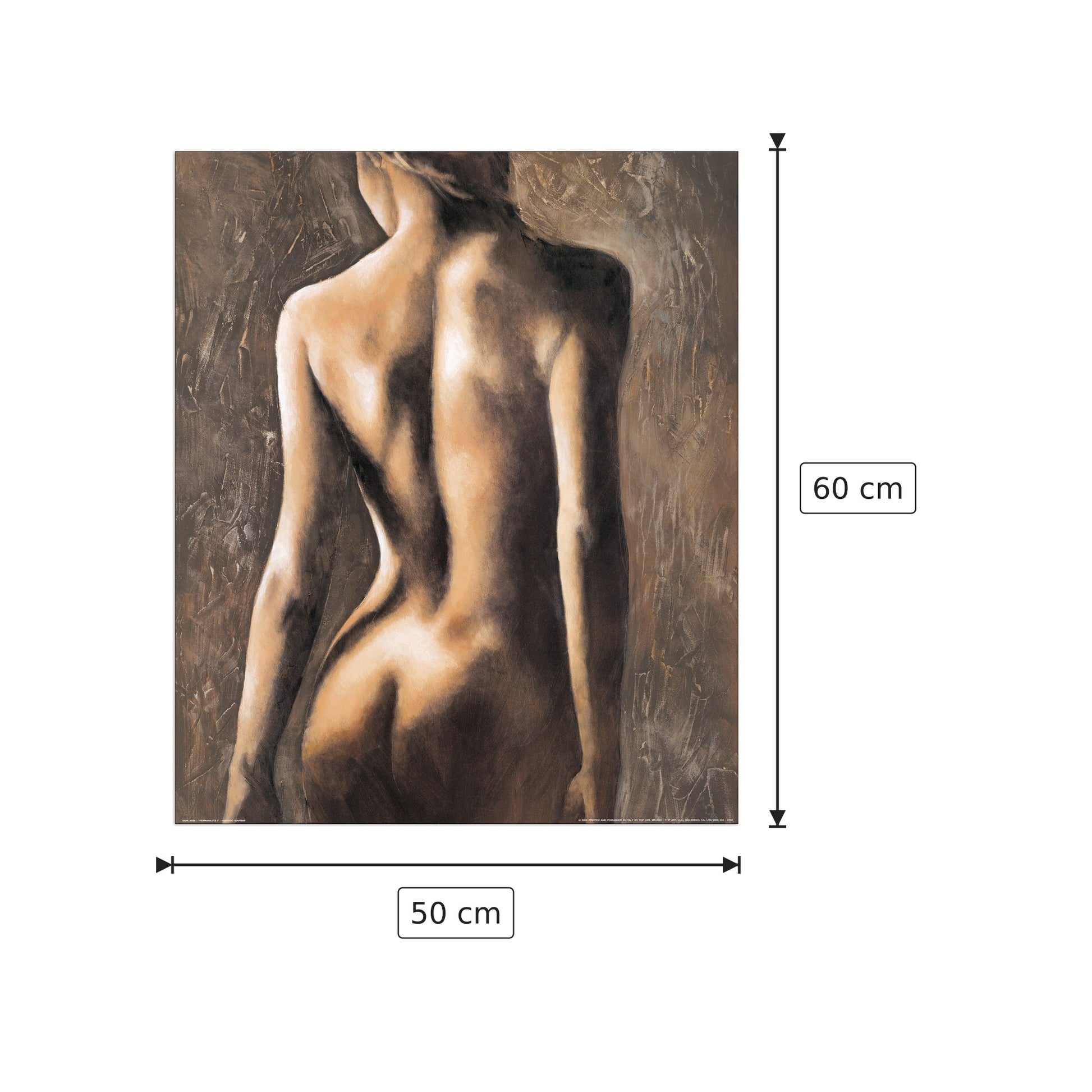 Femminilitè I - MARIANI - cm 50x60 - Pannello in MDF