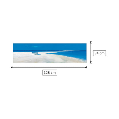 Sulla Spiaggia - MONDELLI - cm 128x34 - Pannello in MDF