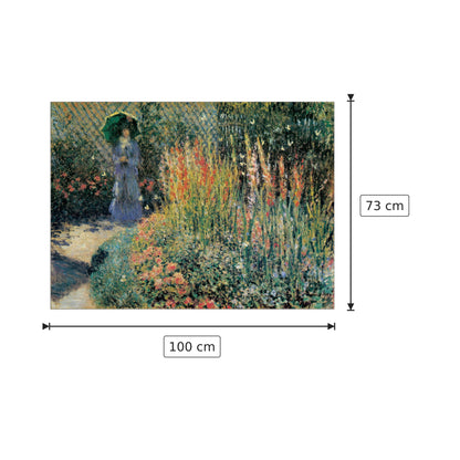 Flowers - MONET - cm 100x73 - Pannello in MDF