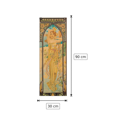 Il Giorno - MUCHA - cm 30x90 - Pannello in MDF