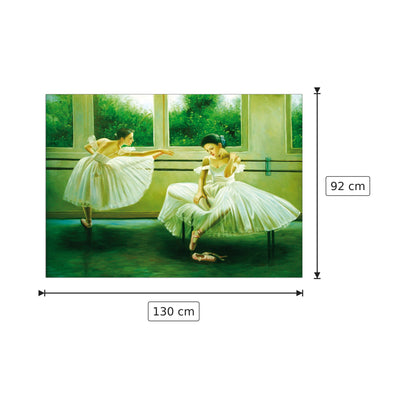 Leçon de danse - NAKANO - cm 130x92 - Pannello in MDF