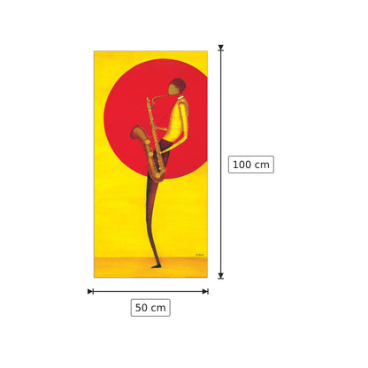 Jazz Man II - ONA - cm 50x100 - Pannello in MDF