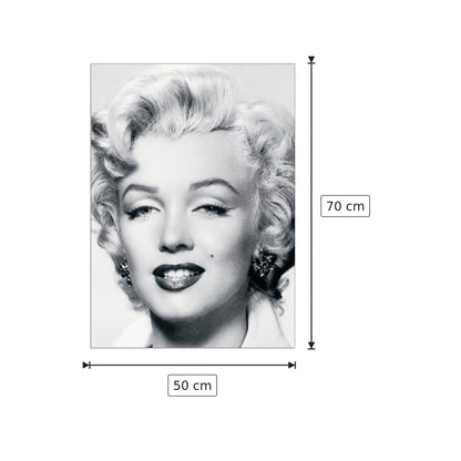 Marilyn Portrait - PHOTOGRAPHY COLLECTION - cm 50x70 - Pannello in MDF