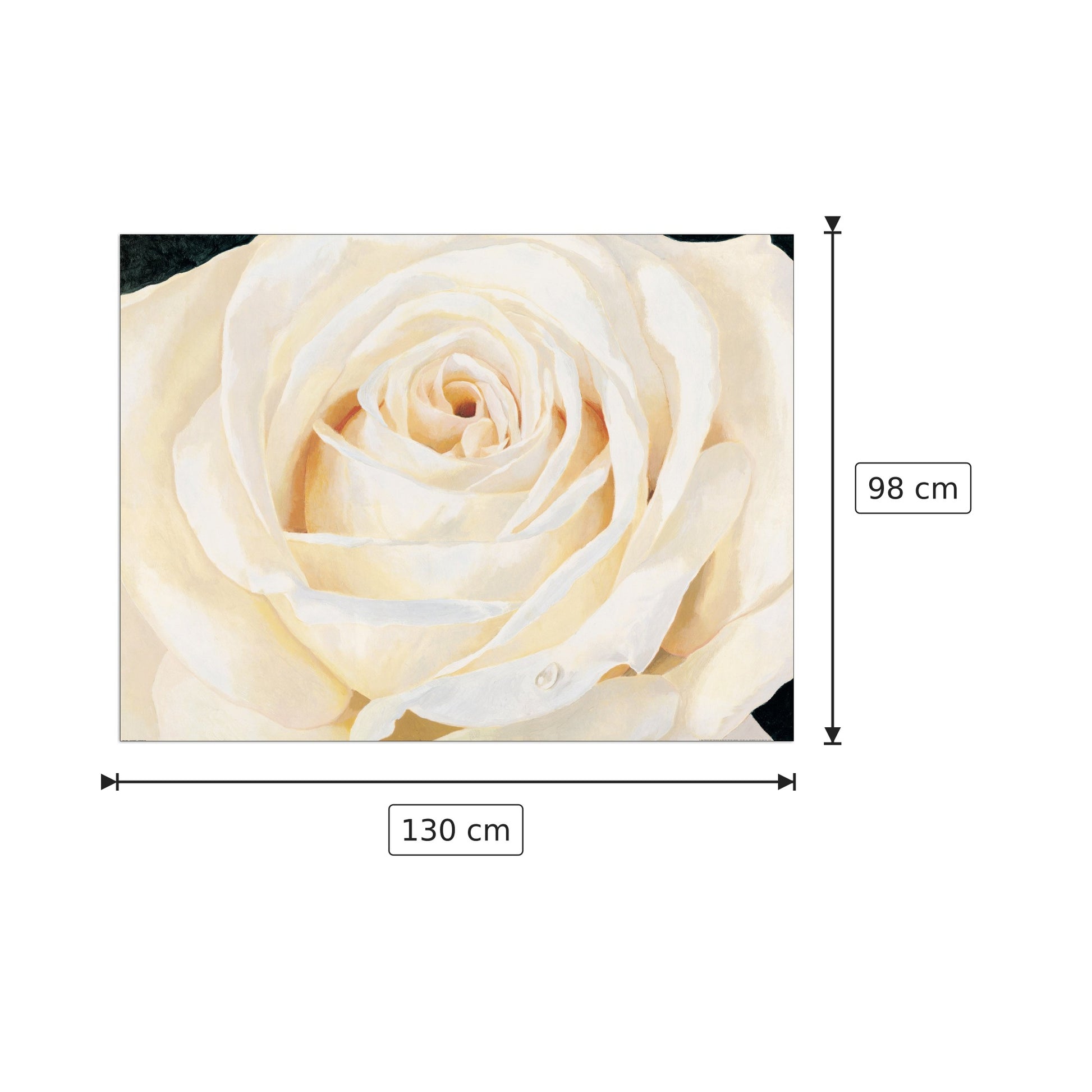 Eleganza - RE - cm 130x98 - Pannello in MDF
