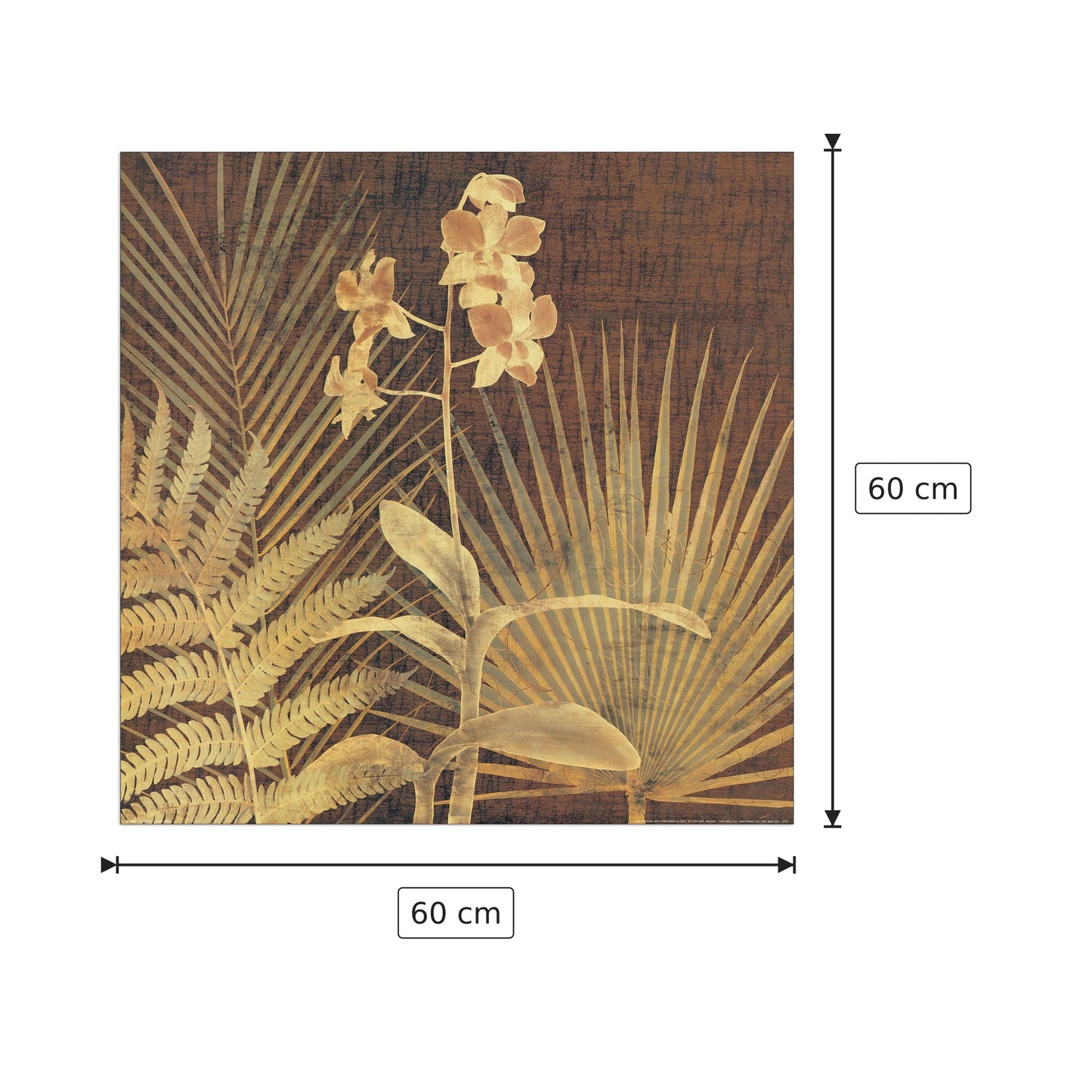 Sanur I - SEBA - cm 60x60 - Pannello in MDF