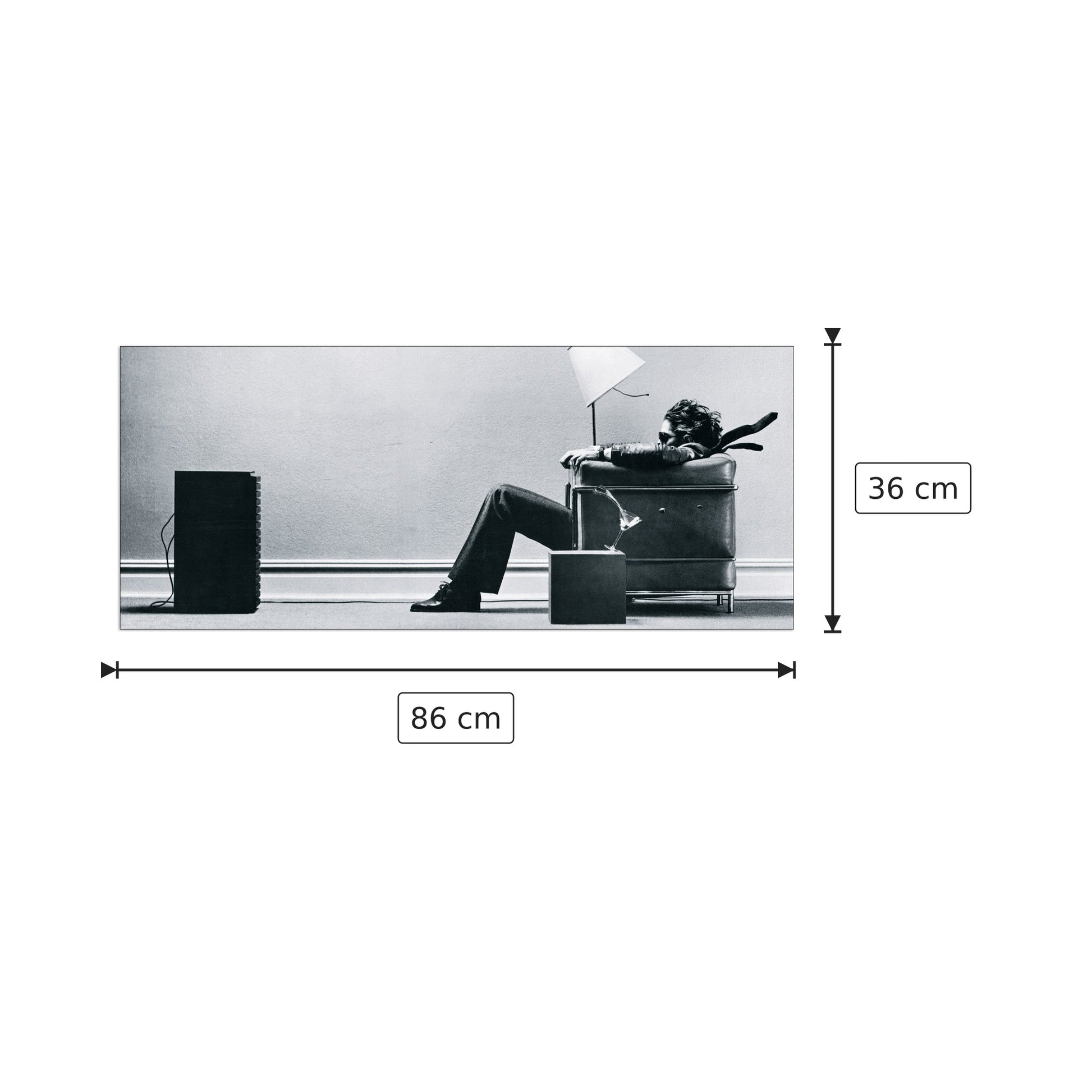 Blown Away - STEIGMAN - cm 86x36 - Pannello in MDF