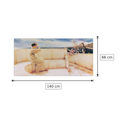 Hope Spring Eternal - TADEMA - cm 140x66 - Pannello in MDF