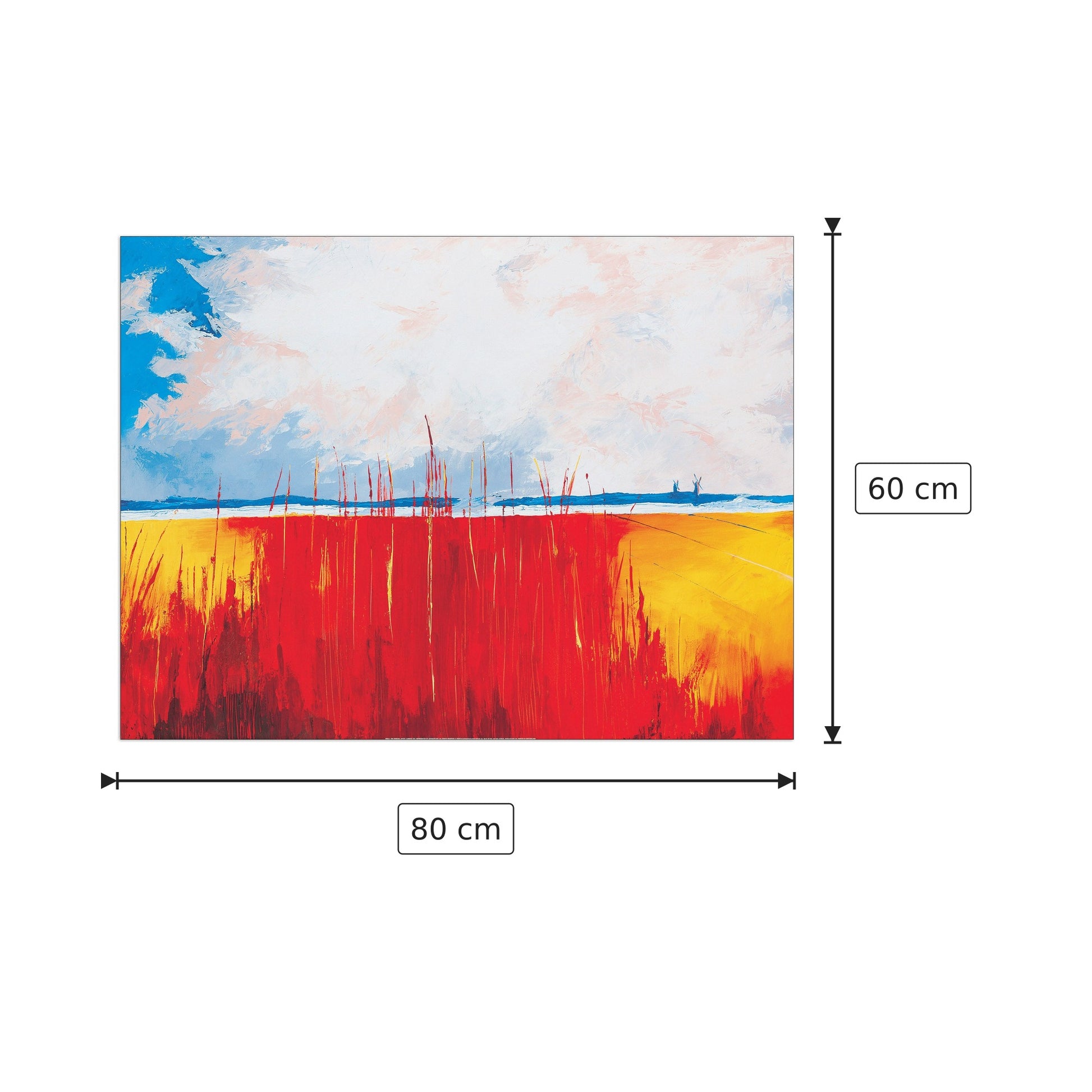 Far Horizon - TAIT - cm 80x60 - Pannello in MDF