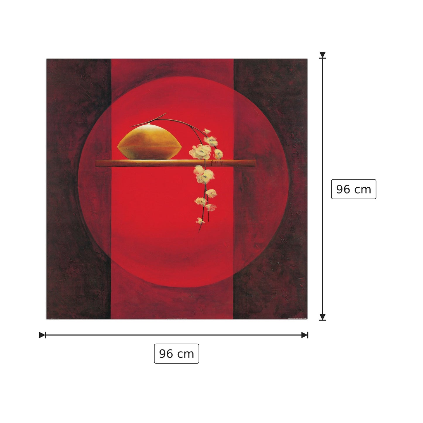 Mise En Lumiere - TRIKI - cm 96x96 - Pannello in MDF