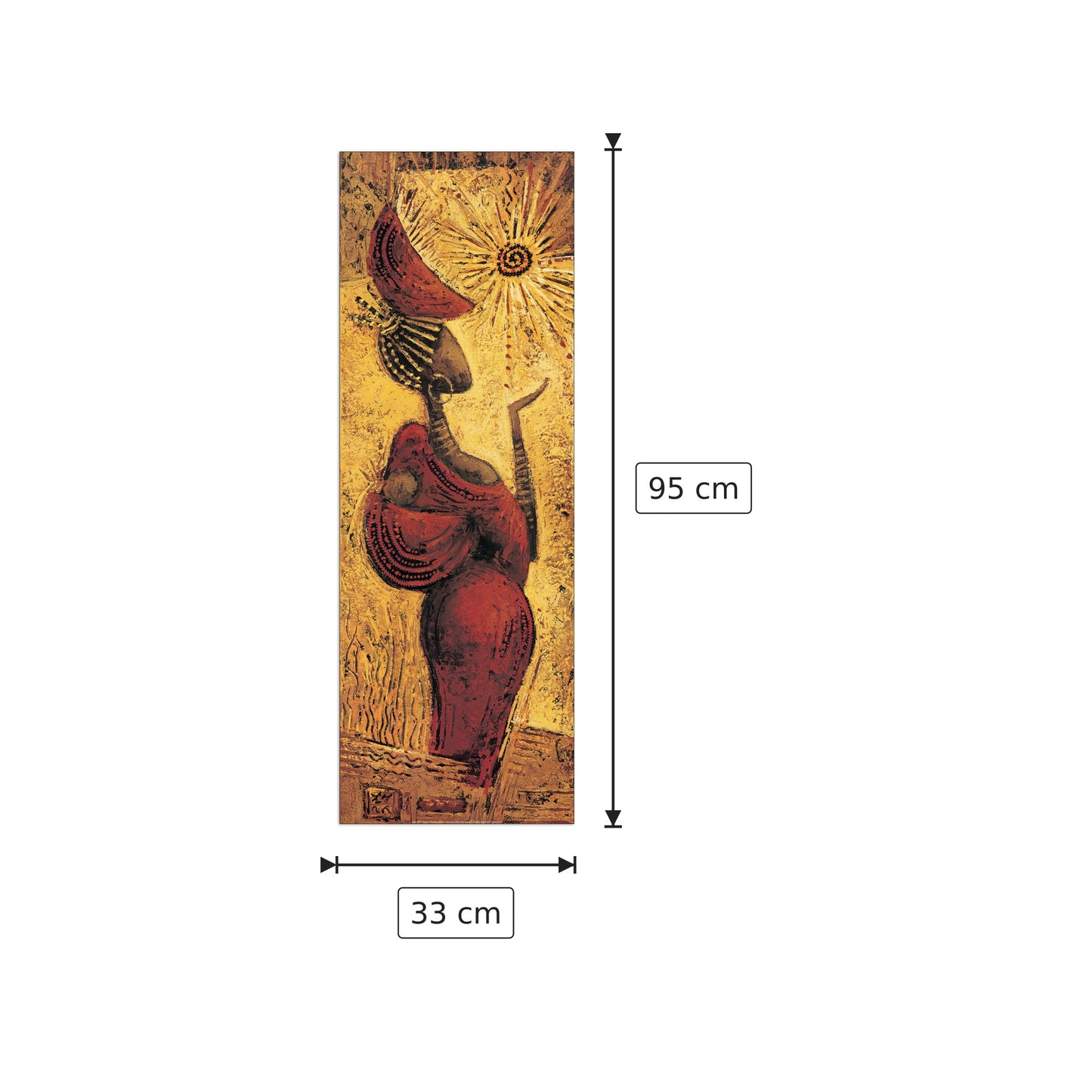 Respire - VITAL - cm 33x95 - Pannello in MDF
