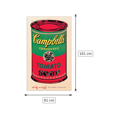 Campbell's Soup Can, 1965 - WARHOL - cm 61x101 - Pannello in MDF