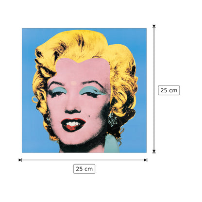 Shot Blue Marilyn, 1964 - WARHOL - cm 25x25 - Pannello in MDF