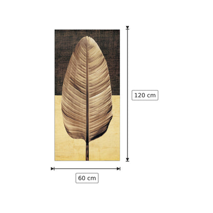 Palm Leaf II - SEBA - cm 60x120 - Pannello in MDF