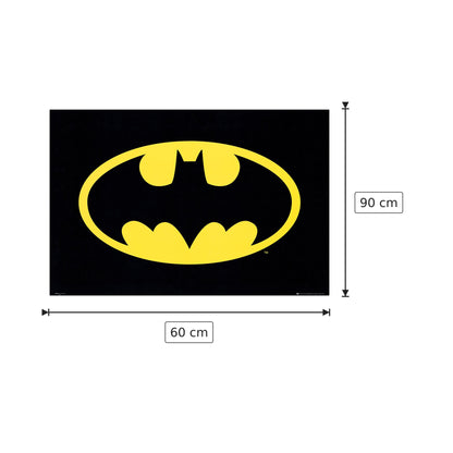 Bat Man Logo - BATMAN - cm 60x90 - Pannello in MDF