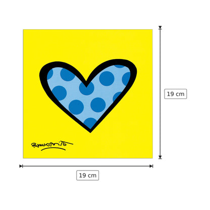 Bee Bop Love - BRITTO - cm 19x19 - Pannello in MDF