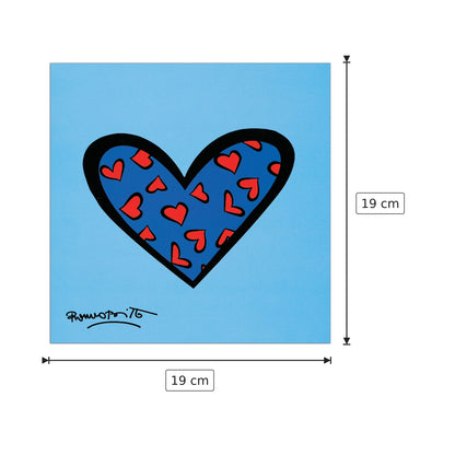 Blue About You - BRITTO - cm 19x19 - Pannello in MDF