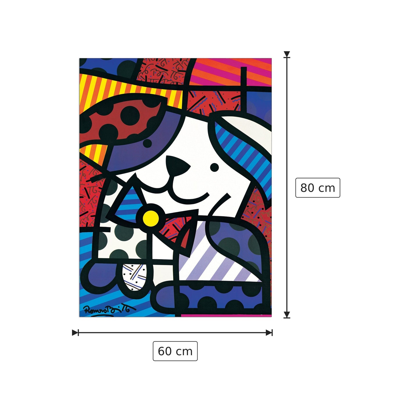Ginger - BRITTO - cm 60x80 - Pannello in MDF