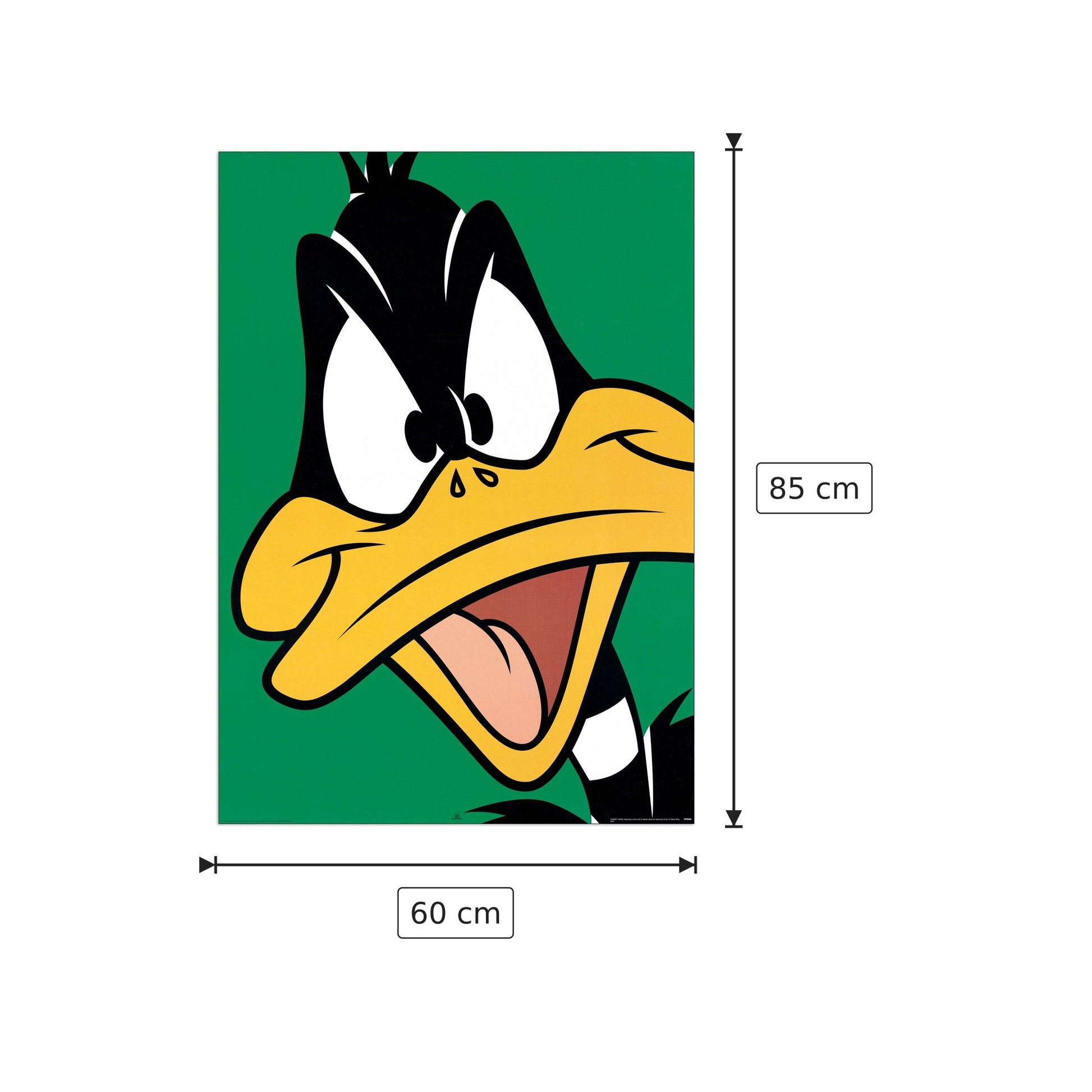 Duffy Duck - DAFFY - cm 60x85 - Pannello in MDF