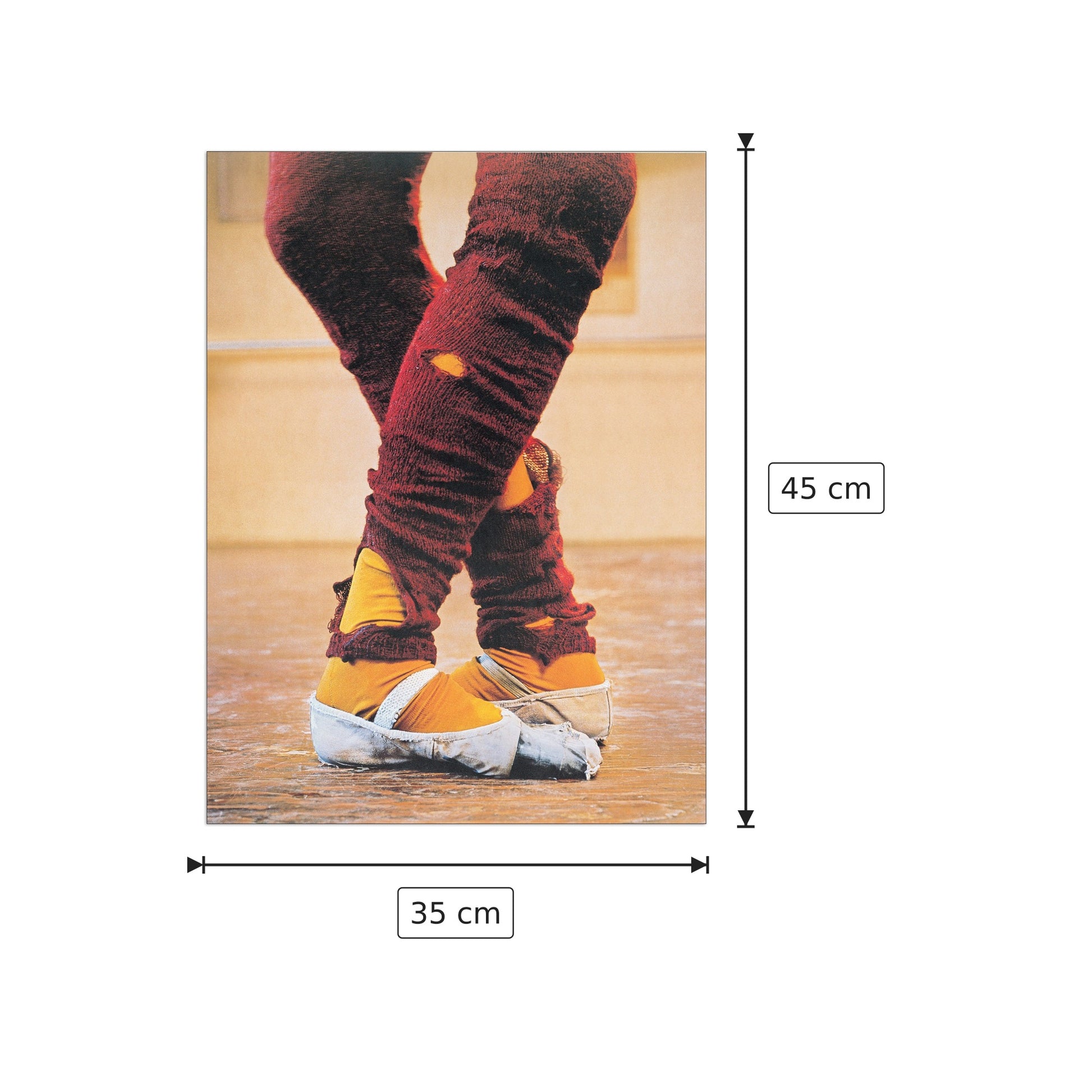 Leg Warmers - EDWARDS - cm 35x45 - Pannello in MDF