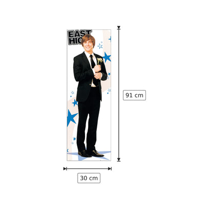 Zac Efron - NULL - cm 30x91 - Pannello in MDF