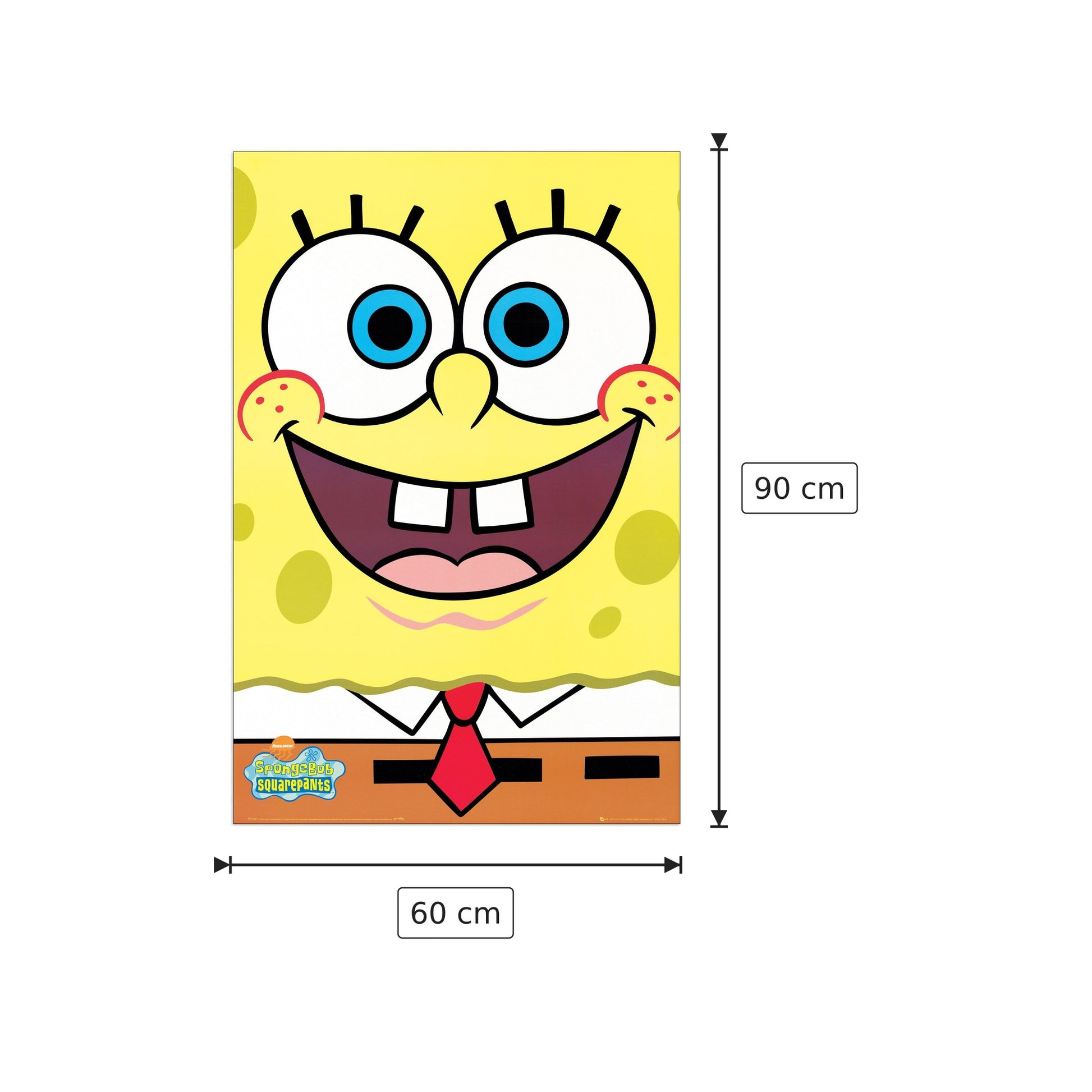 Spongebob - NULL - cm 60x90 - Pannello in MDF