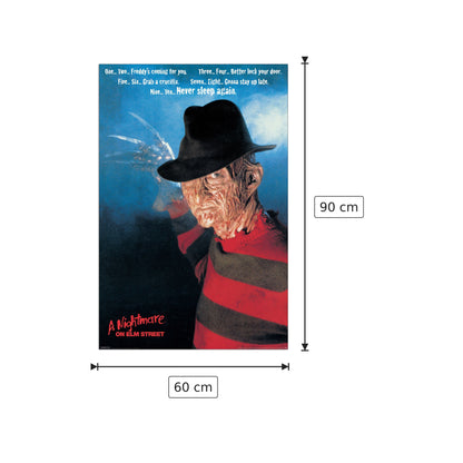 Freddy Krueger - NULL - cm 60x90 - Pannello in MDF