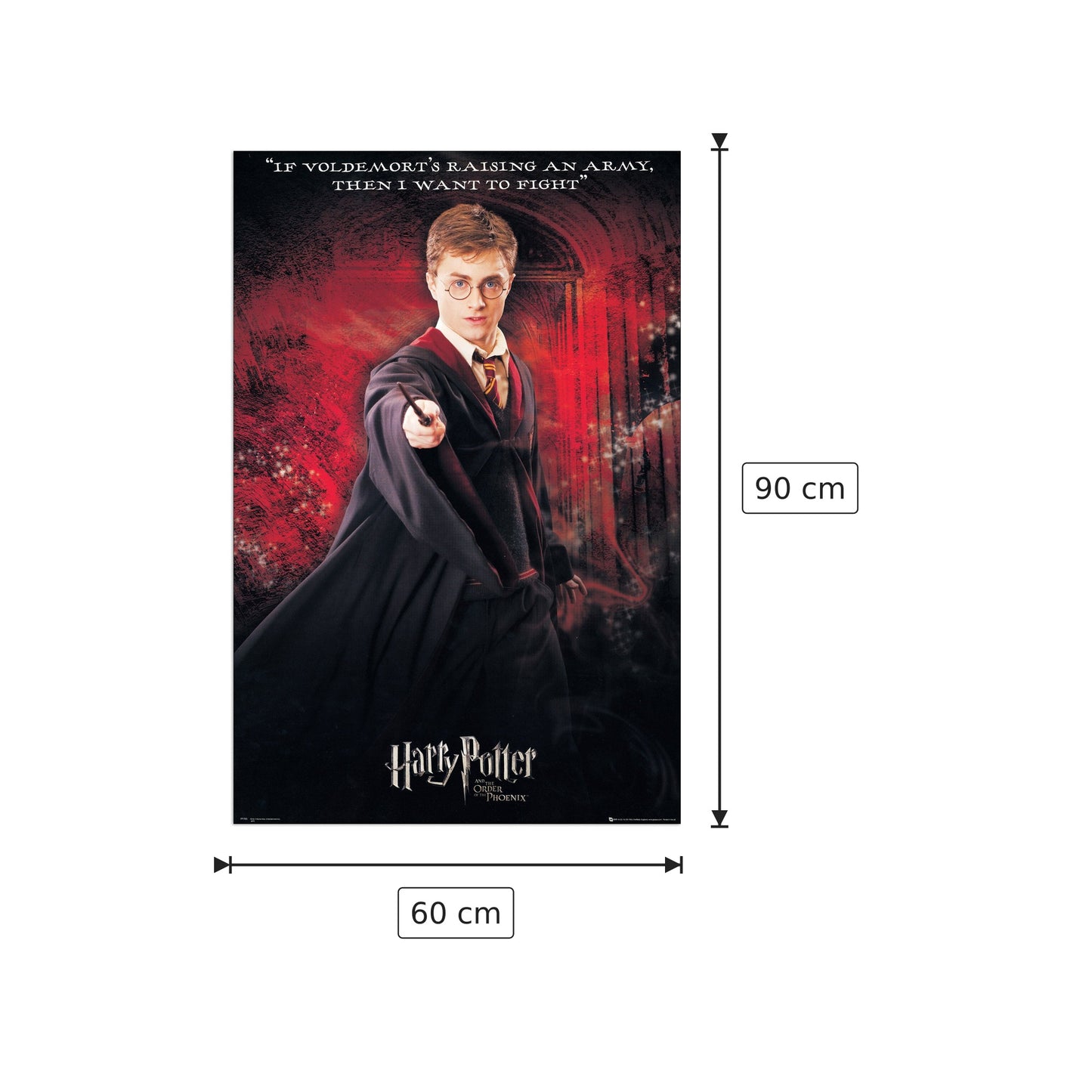 Harry Potter - NULL - cm 60x90 - Pannello in MDF