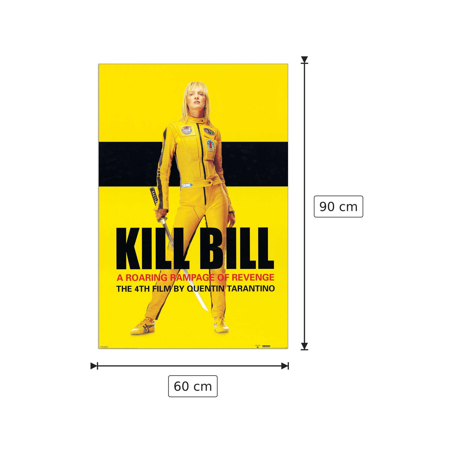 Kill Bill - NULL - cm 60x90 - Pannello in MDF