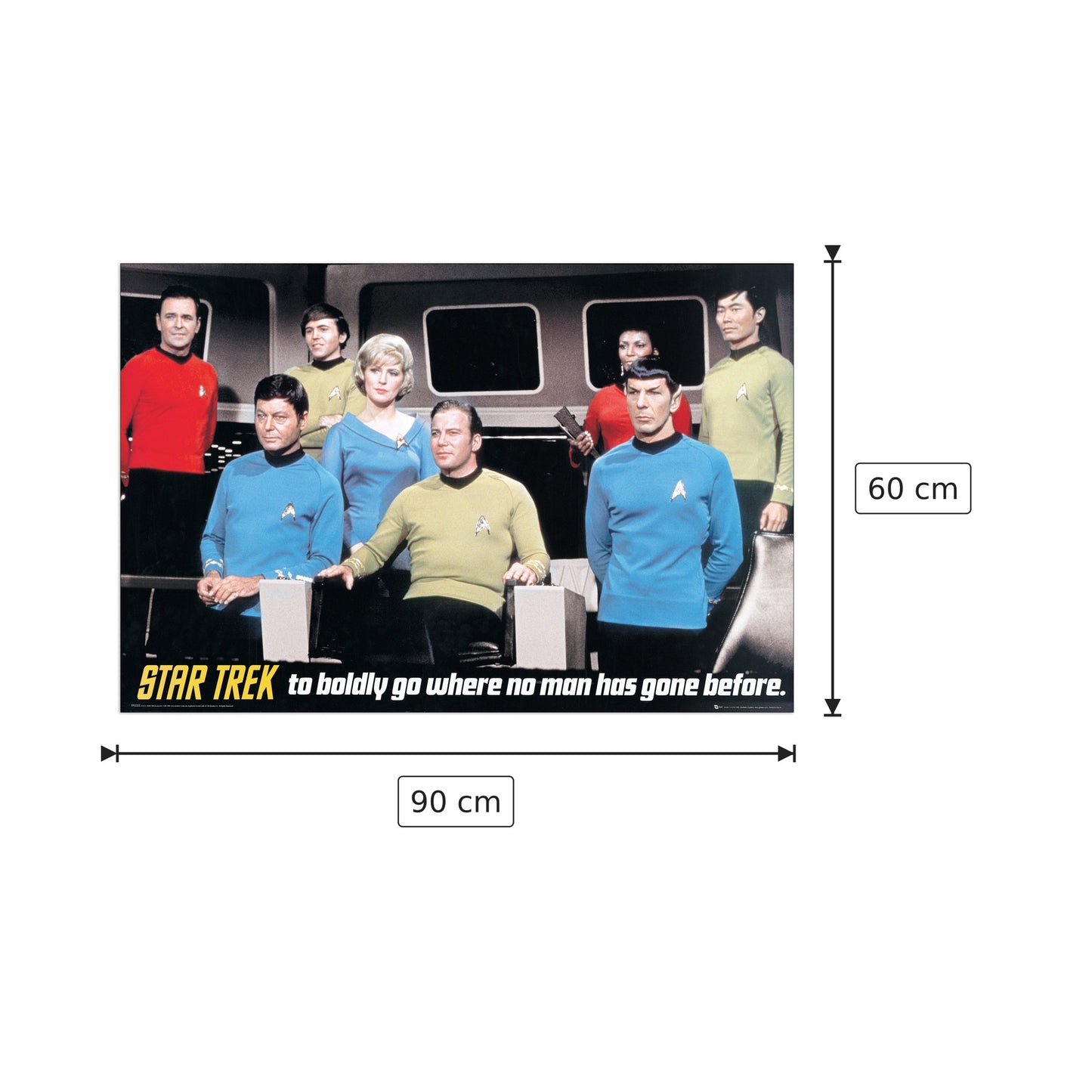 Star Trek - NULL - cm 90x60 - Pannello in MDF